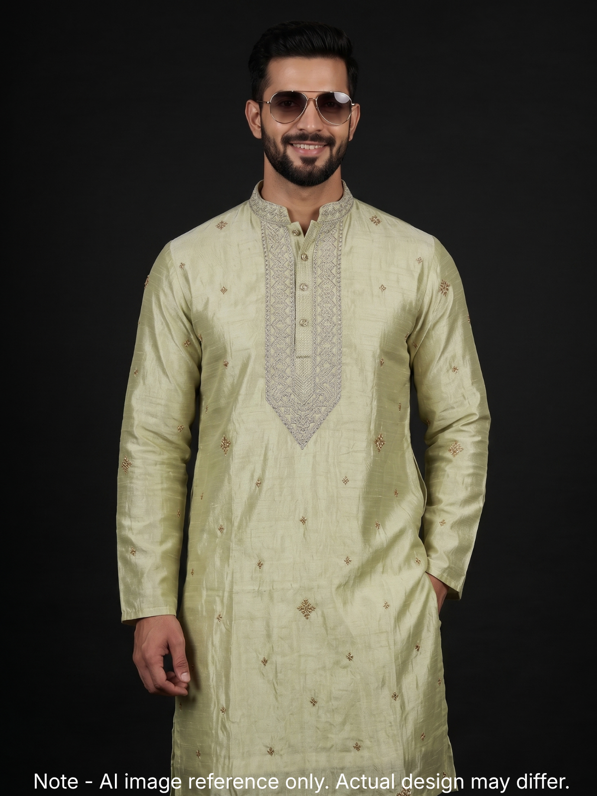 the-kohinoor-unstitched-light-pista-green-kurta-fabric-for-men-22192