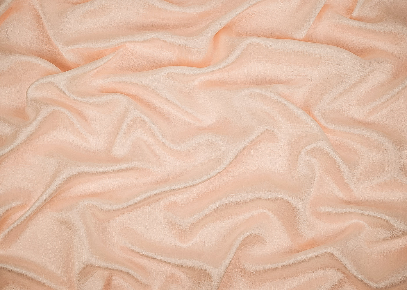 Light Peach Colored Nysa Silk Fabric 22208(102)
