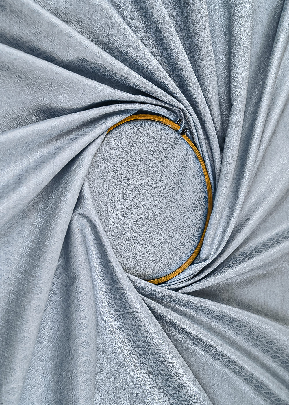 Grey-Banarasi-Brocade-Fabric-With-All-Over-Self-Work-22216-close-view