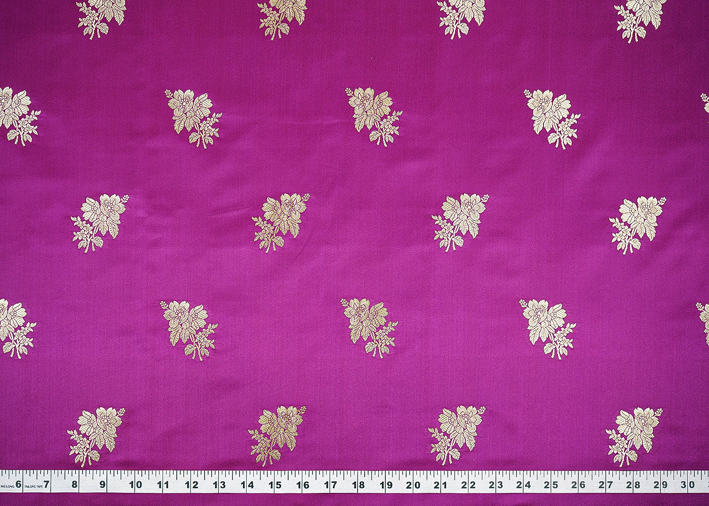 Purple-Banarasi-Brocade-Fabric-With-Allover-Zari-Handloom-22255-measurement-view
