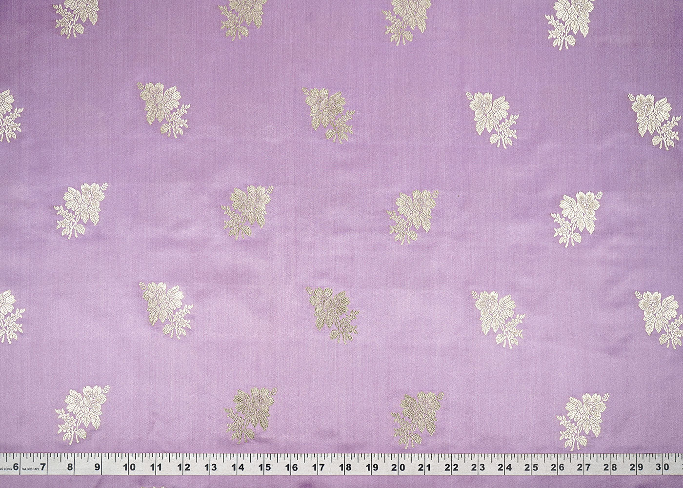 Lavender-Banarasi-Brocade-Fabric-With-Allover-Zari-Handloom-22268-measurement-view