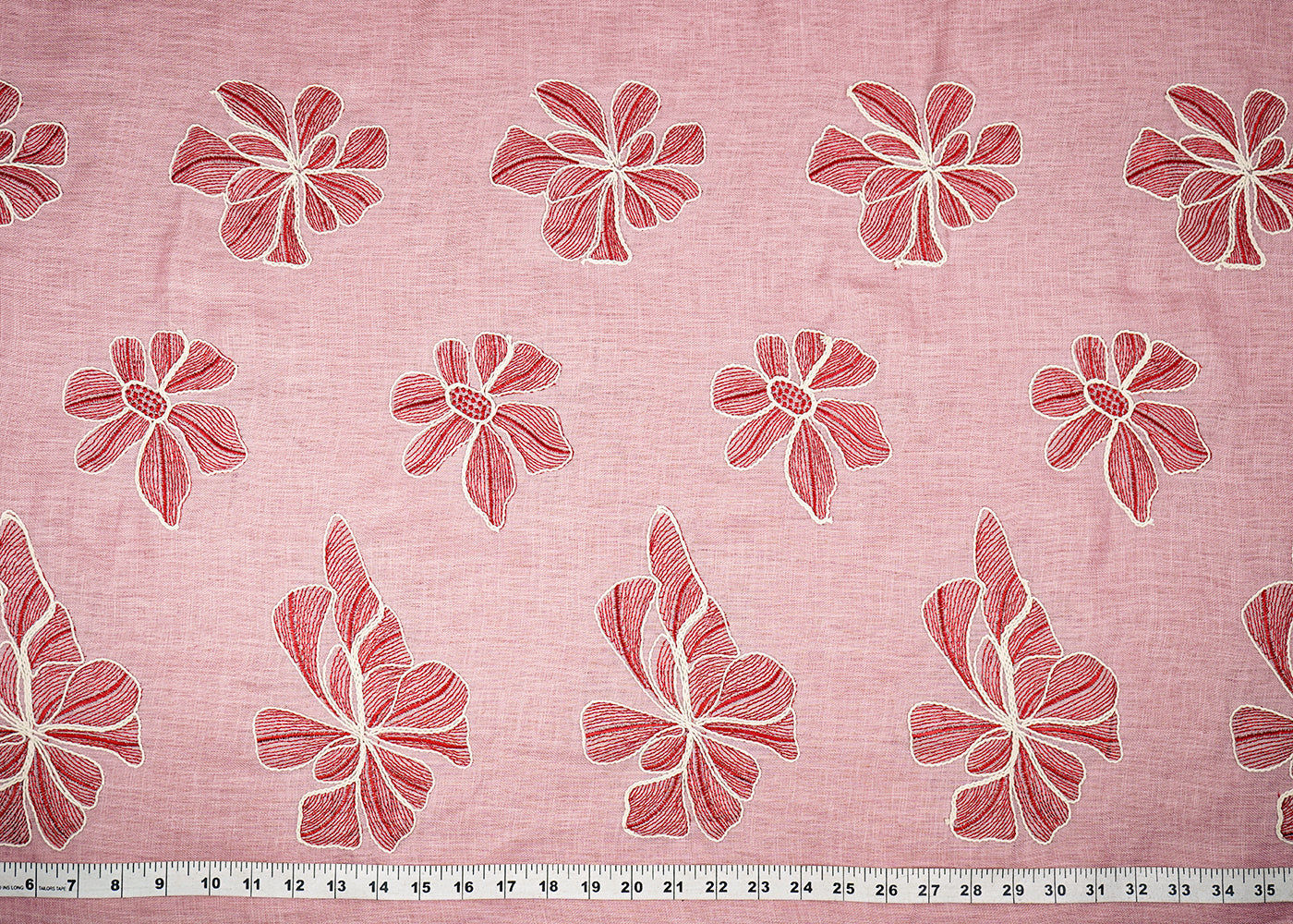 Baby-Pink-Linen-Fabric-With-All-Over-Floral-Dori-And-Thread-Work-22398-measurement-view