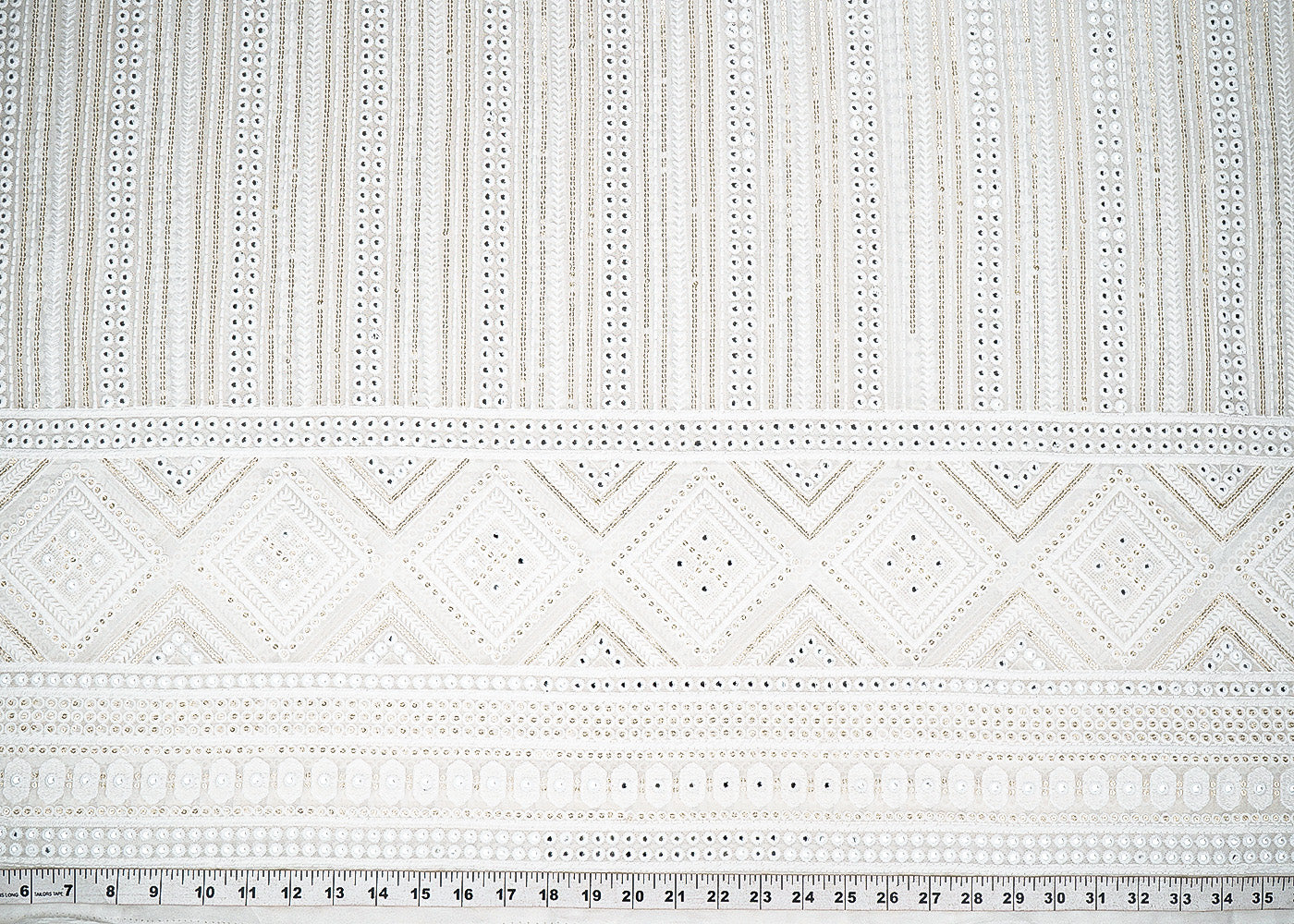 White-Dyeable-Georgette-Fabric-With-Allover-Thread-Sequins-And-Faux-Mirror-Work-With-One-Side-Border-22407-measurement-view