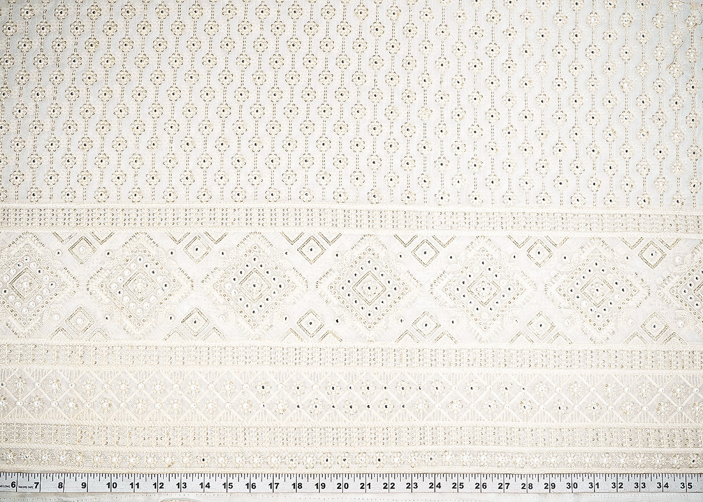 White-Dyeable-Georgette-Fabric-With-Allover-Thread-Sequins-And-Faux-Mirror-Work-With-One-Side-Border-22408-measurement-view