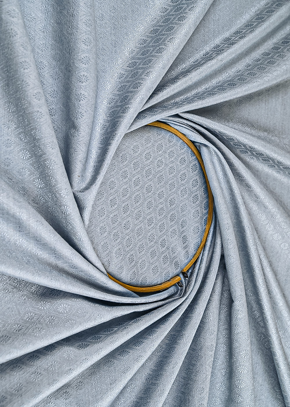 Grey-Banarasi-Brocade-Fabric-With-Allover-Self-Work-22466-close-view