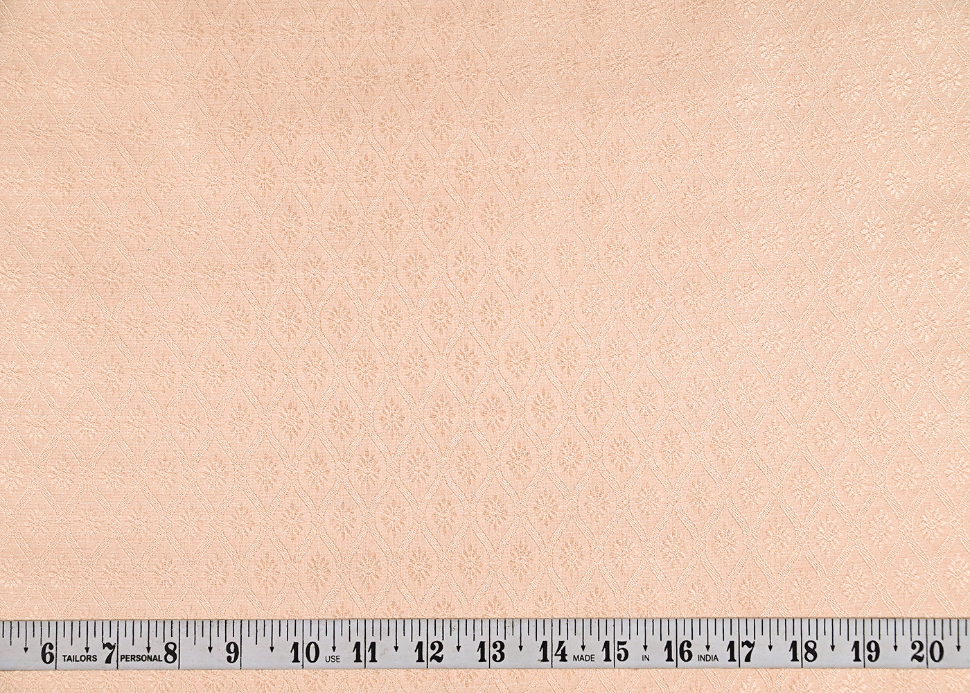 Light-Peach-Banarasi-Brocade-Fabric-With-Allover-Self-Work-22468-measurement-view
