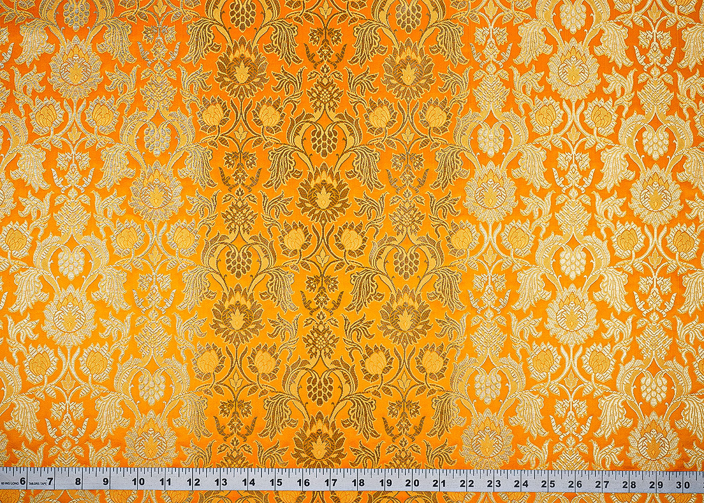 Mustard-Banarasi-Brocade-Fabric-With-All-Over-Zari-Handloom-22573-measurement-view