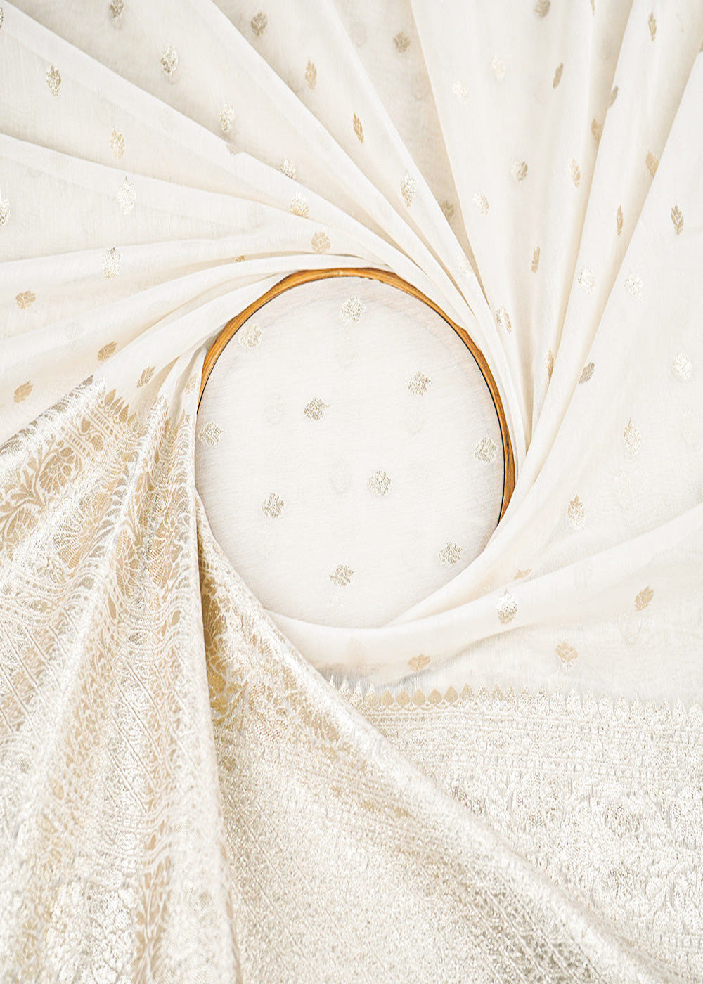 White-Dyeable-Chanderi-Fabric-With-All-Over-Zari-Handloom-With-One-Side-Border-22630-close-view