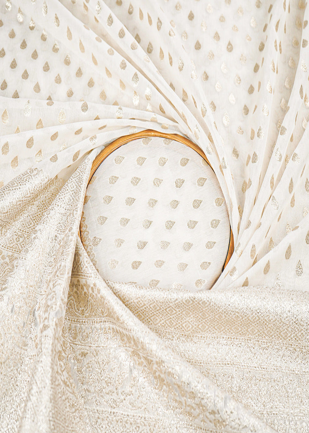 White-Dyeable-Chanderi-Fabric-With-All-Over-Zari-Handloom-With-One-Side-Border-22632-close-view