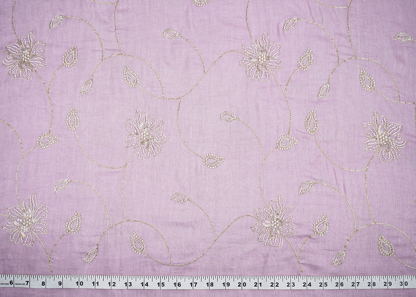 Lavender-Cotton-Fabric-With-All-Over-Zari-Sequins-Katdana-And-Bead-Work-22671-measurement-view