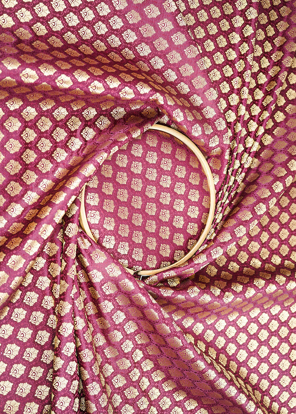 Maroon-Banarasi-Brocades-Fabric-With-All-Over-Zari-Handloom-22712-close-view