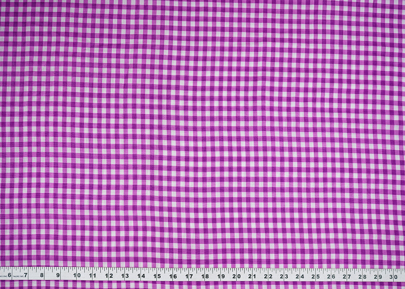 Purple Cotton Fabric With All Over Check Print 22750