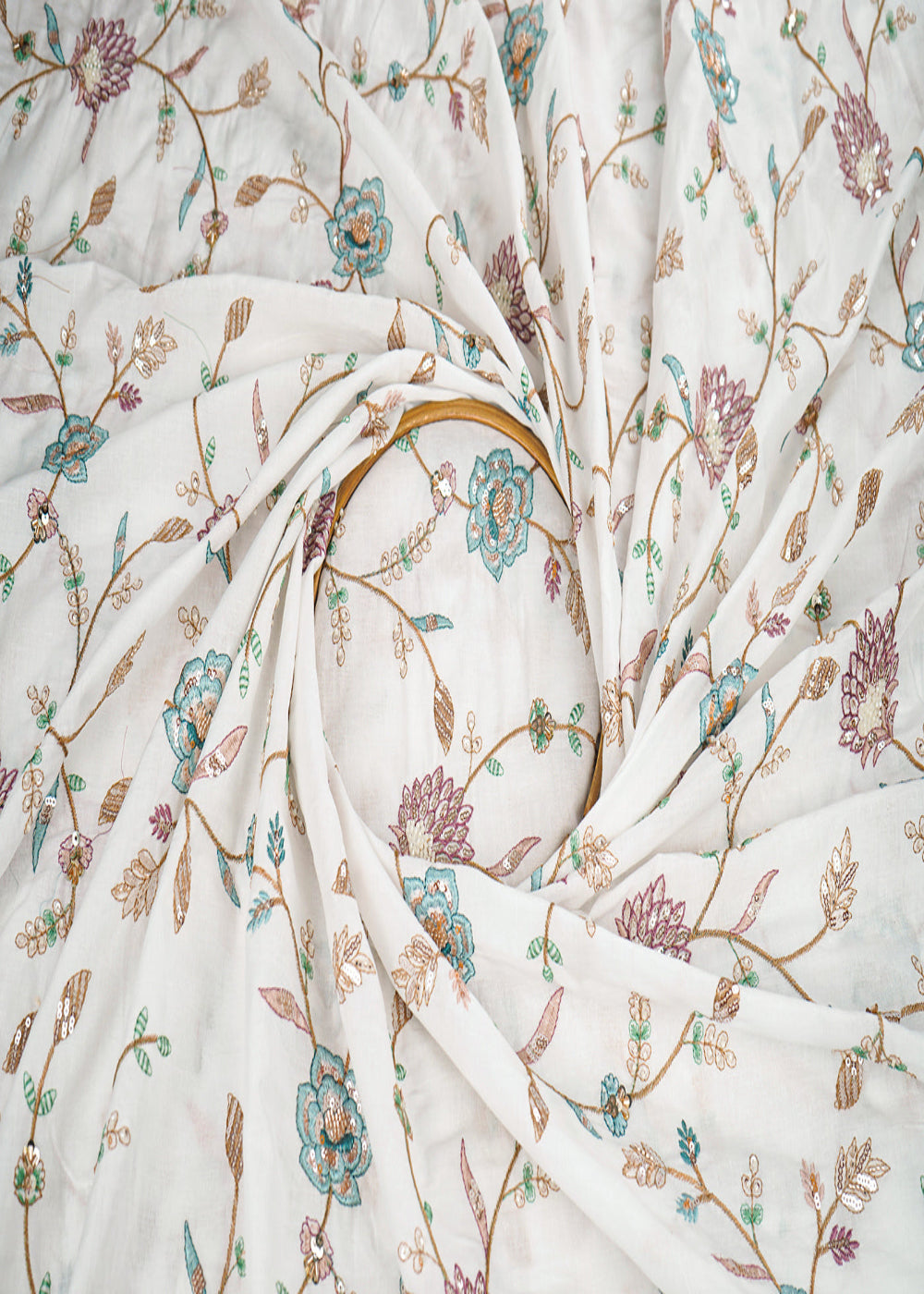 white-dyeable-cotton-fabric-with-all-over-floral-sequins-katdana-and-thread-work-22784-close-view
