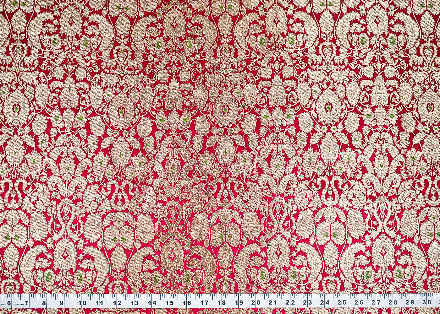 maroon-banarasi-brocade-fabric-with-all-over-golden-zari-handloom-22791-measurement-view