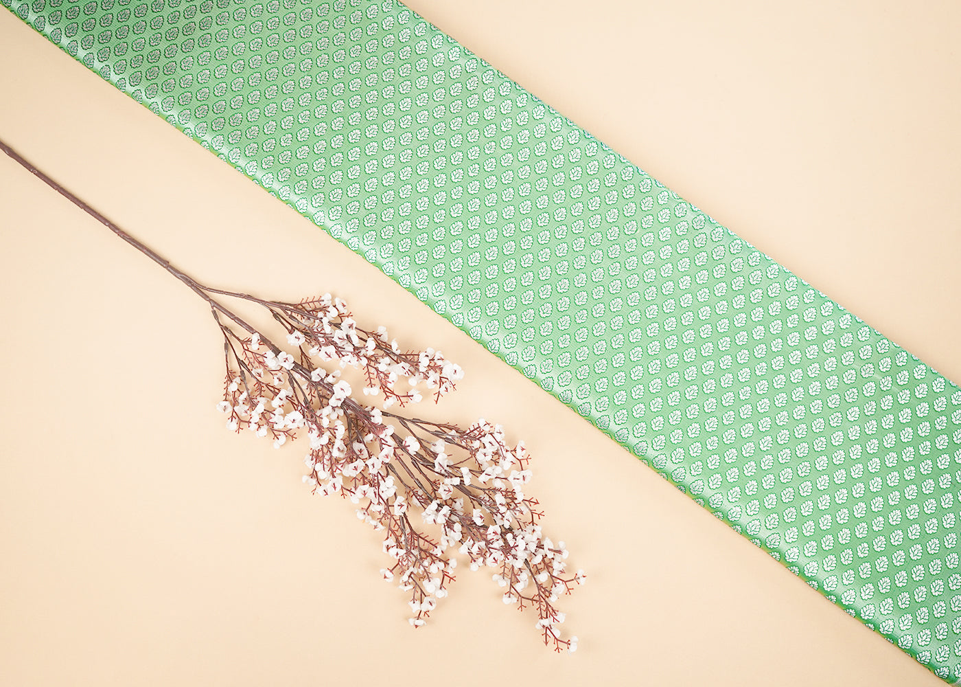 pista-green-banarasi-brocade-fabric-with-all-over-zari-handloom-22808