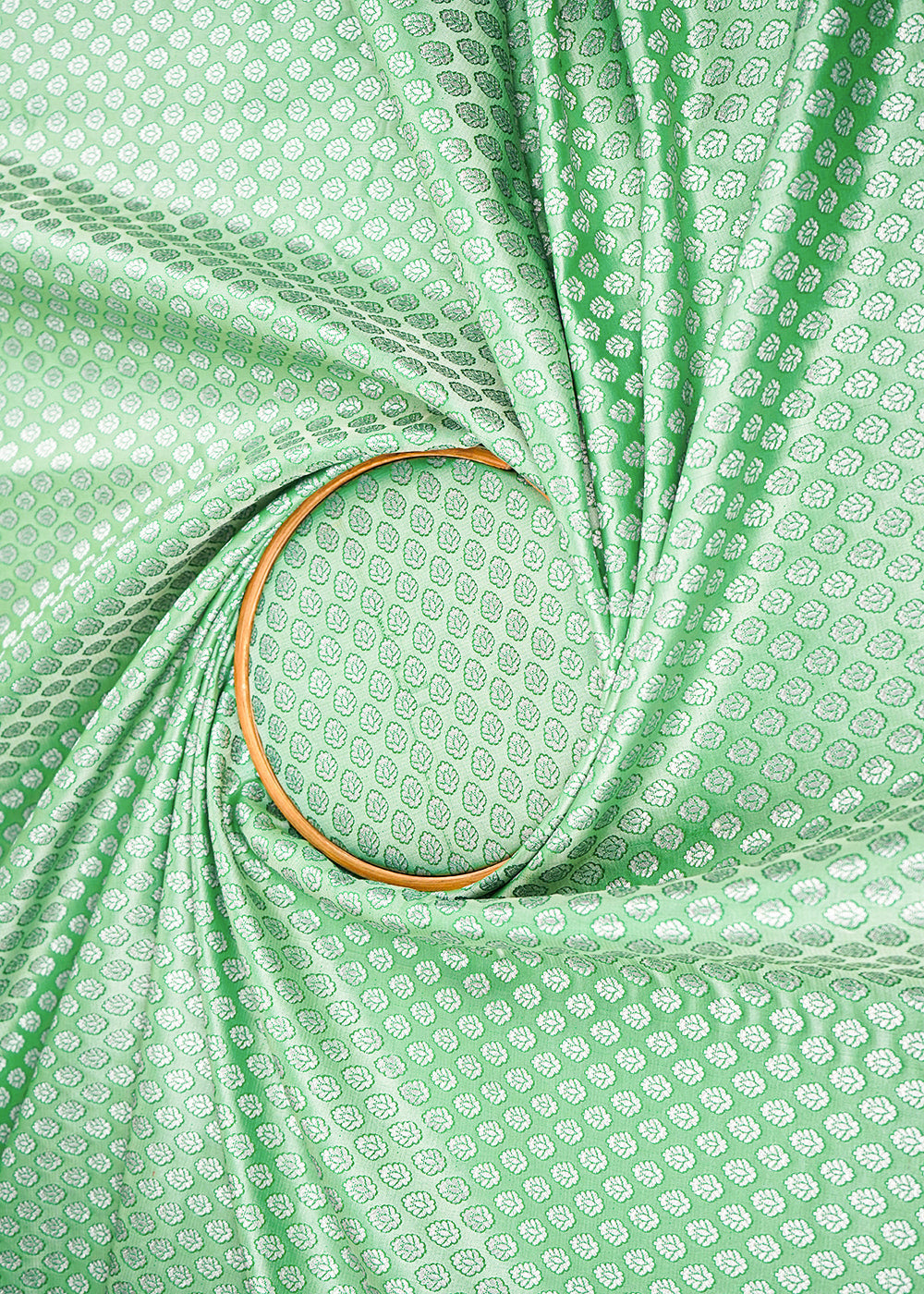 pista-green-banarasi-brocade-fabric-with-all-over-zari-handloom-22808-close-view