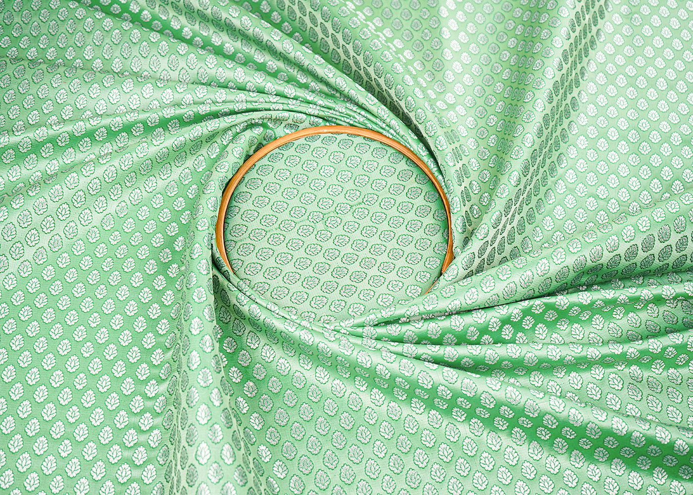 pista-green-banarasi-brocade-fabric-with-all-over-zari-handloom-22808-close-view