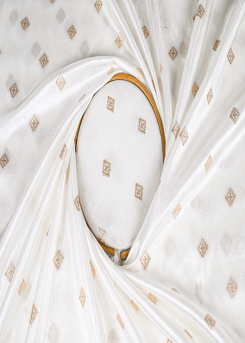 White-Dyeable-Silk-Fabric-With-All-Over-Golden-Zari-Handloom-22869-close-view