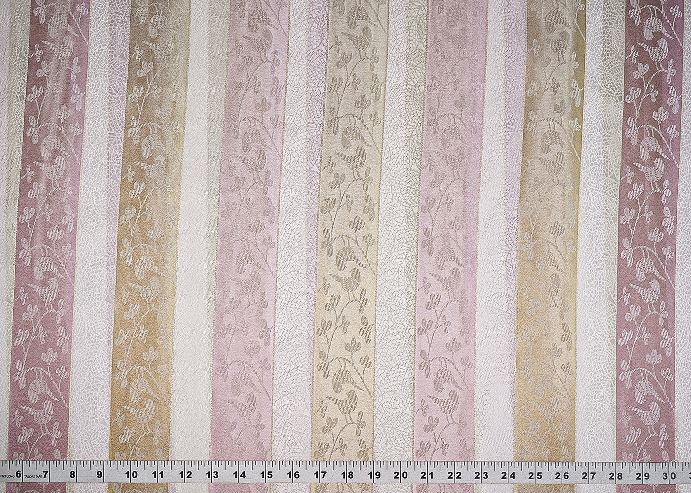 Pink-Organza-Fabric-With-All-Over-Zari-Handloom-22882-measurement-view