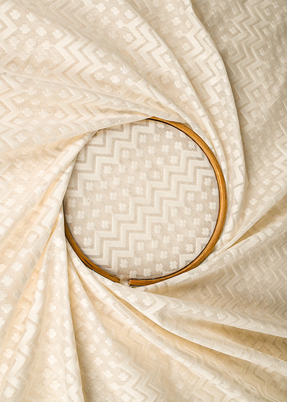 Off-White-Dyeable-Chanderi-Fabric-With-All-Over-Self-Work-22975-close-view