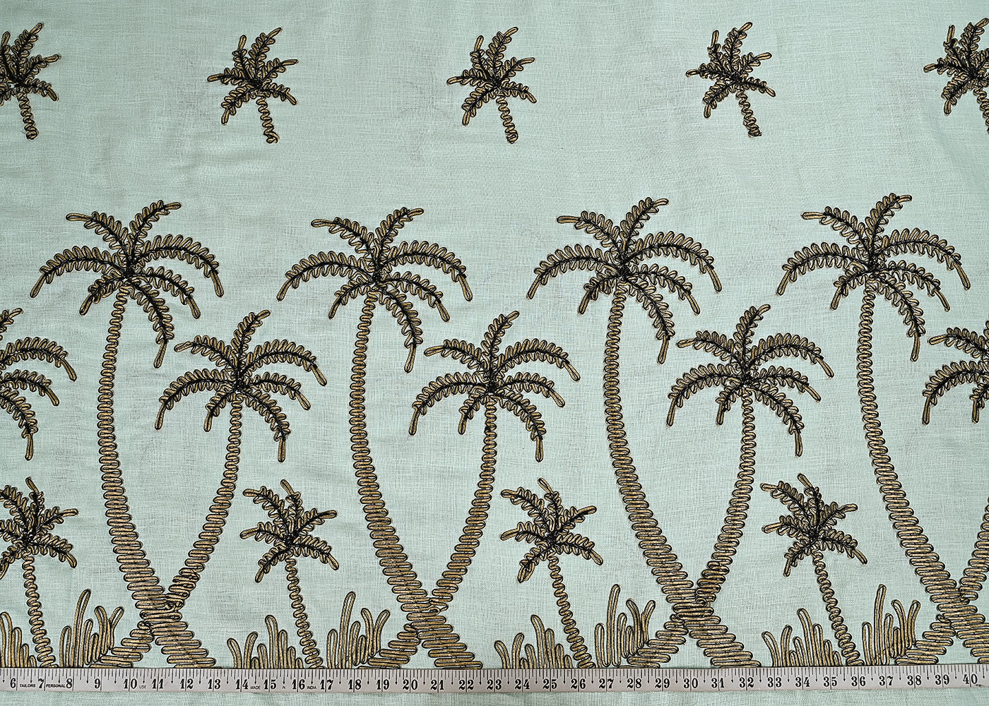 Aqua-Mist-Cotton-Linen-Fabric-With-All-Over-Ribbon-Work-With-One-Side-Border-23000-measurement-view