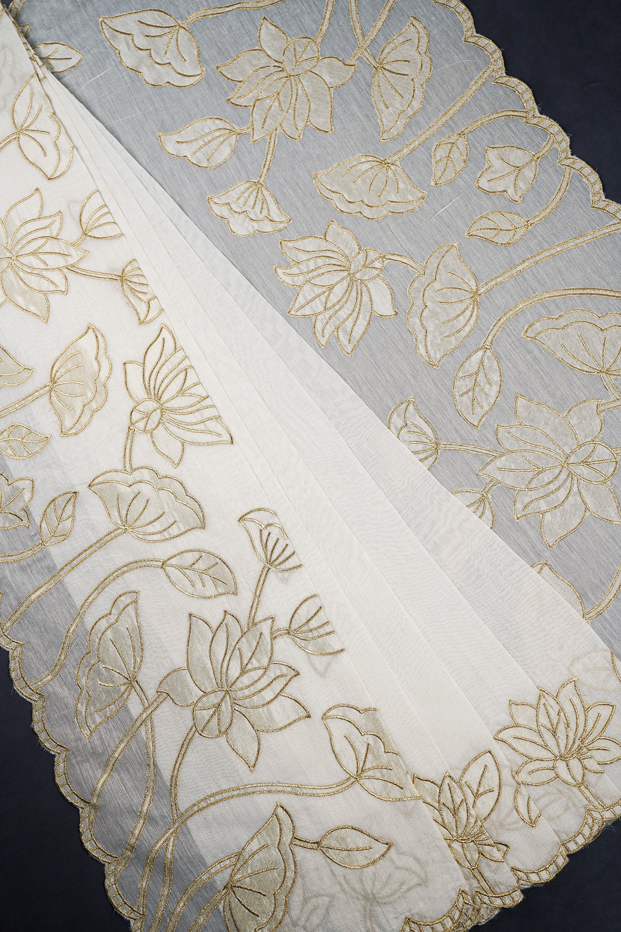 golden-chanderi-dupatta-with-all-over-zari-work-23017-pleats-view