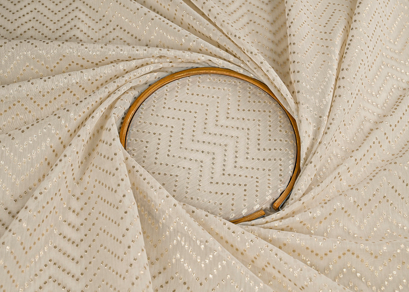 White-Dyeable-Chanderi-Fabric-With-All-Over-Zari-Handloom-23071-close-view