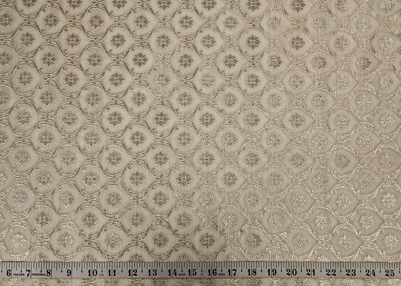 White-Dyeable-Chanderi-Fabric-With-All-Over-Zari-Handloom-23077-measurement-view