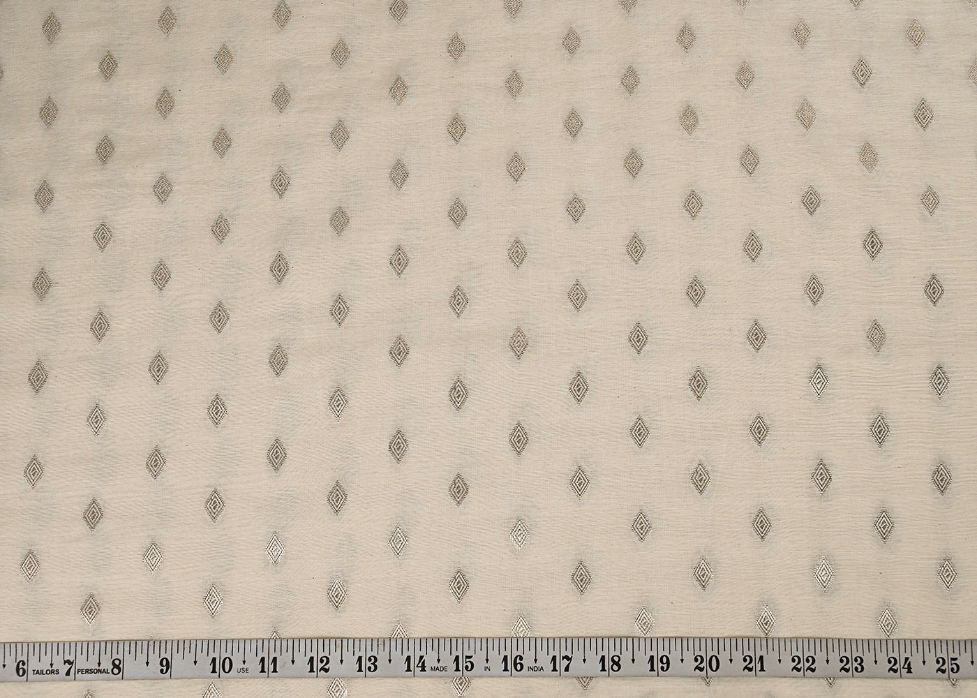 White-Dyeable-Chanderi-Fabric-With-All-Over-Zari-Handloom-23084-measurement-view