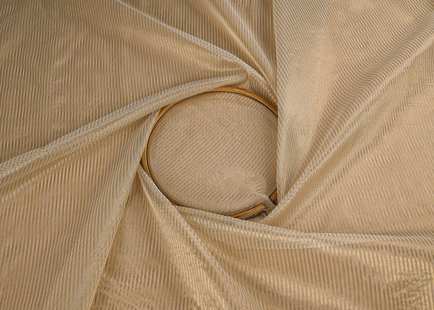 White-Dyeable-Organza-Fabric-With-All-Over-Zari-Handloom-23089-close-view