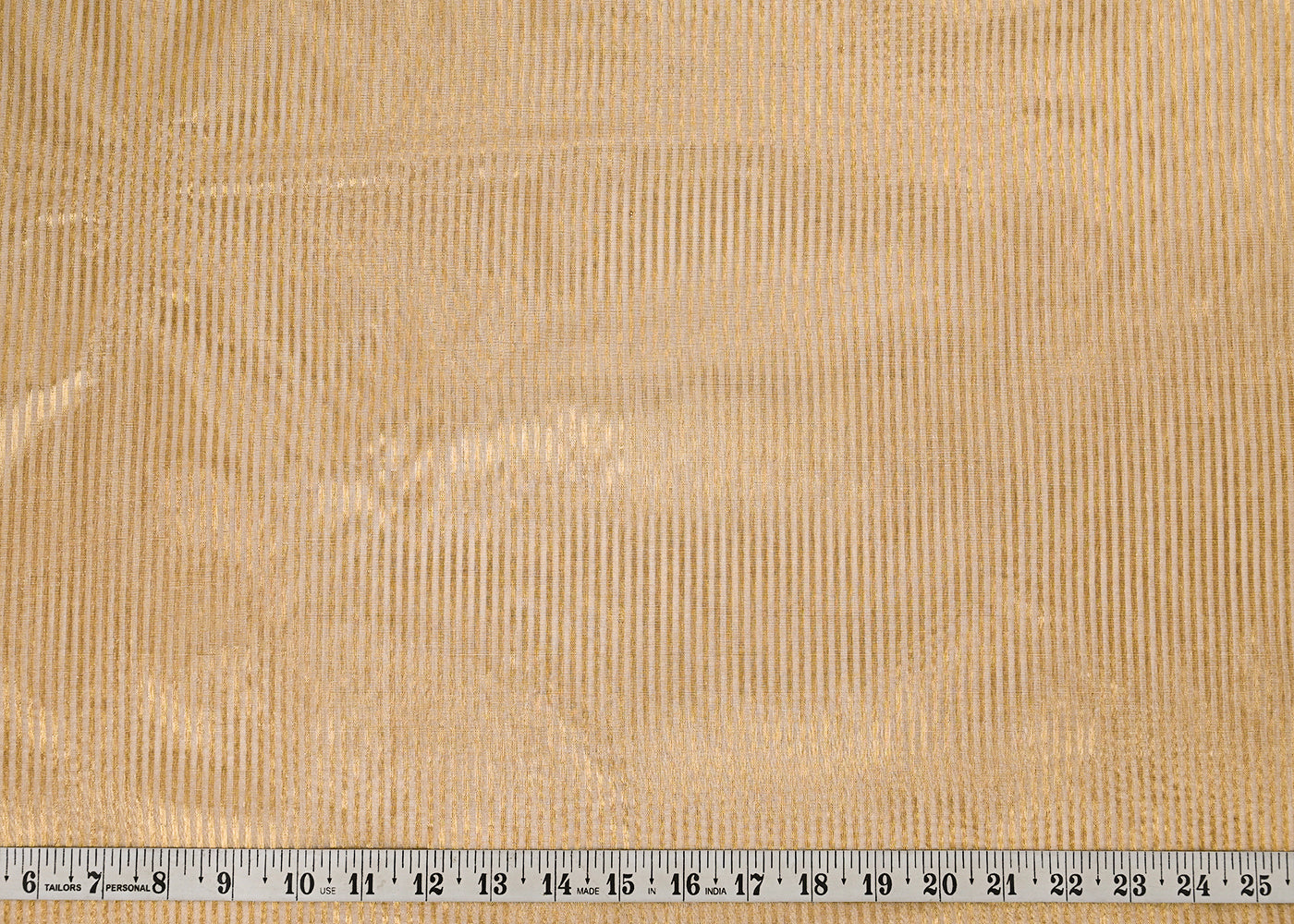 White-Dyeable-Organza-Fabric-With-All-Over-Zari-Handloom-23089-measurement-view