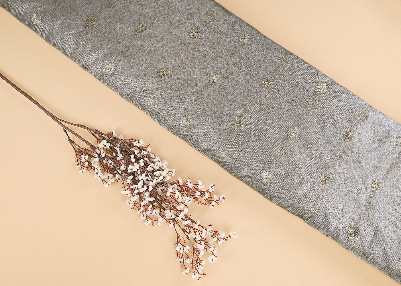 Silver-Tissue-Fabric-With-All-Over-Zari-Handloom-23095