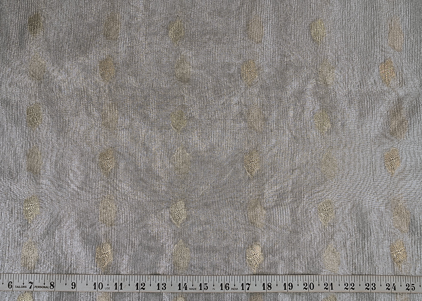 Silver-Tissue-Fabric-With-All-Over-Zari-Handloom-23095-measurement-view