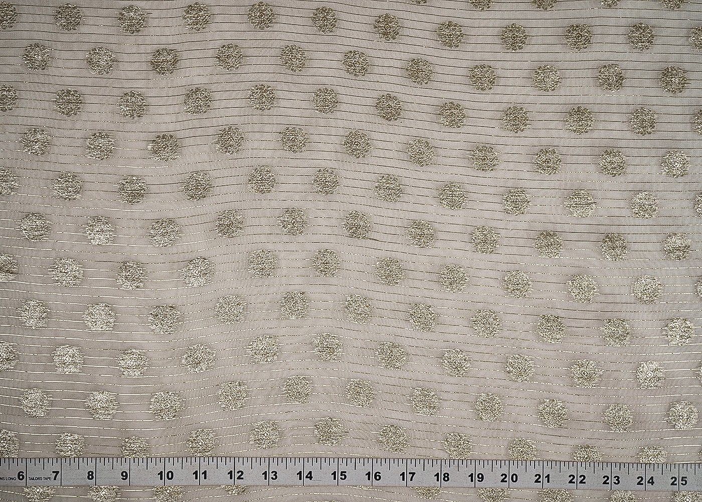 the-noor---white-dyeable-georgette-fabric-with-all-over-foil-work-|-23105-measurement-view