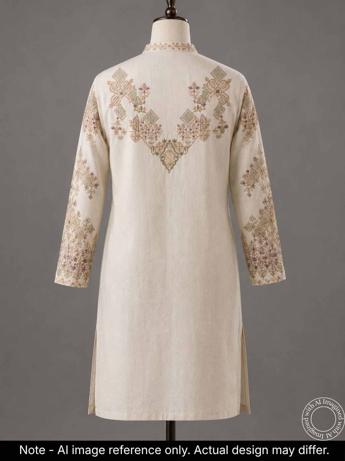 The Kohinoor - Unstitched White Kurta Fabric For Men 23141