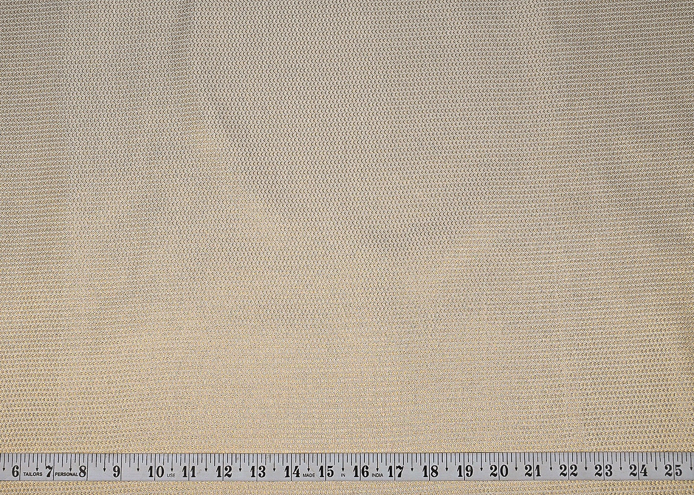 Light Gold Silk Fabric With All Over Zari Handloom23199