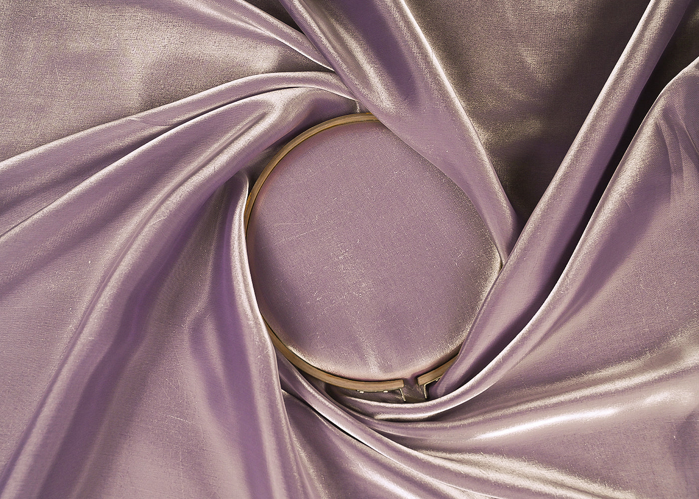 Lilac Colored Organza Satin Fabric 23212(111)