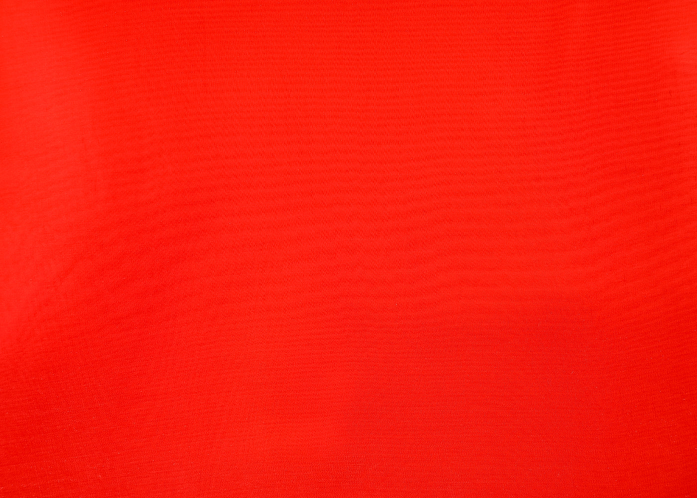 Red Colored Organza Satin Fabric 23212(119)
