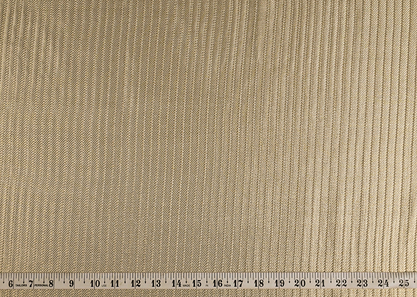 Grey Banarasi Silk Fabric With All Over Golden Zari Handloom 23220