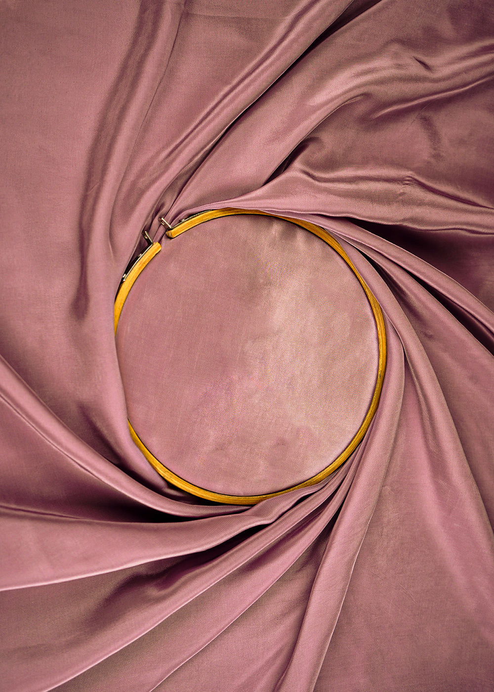 Lilac Colored Crepe Fabric 23244(19)