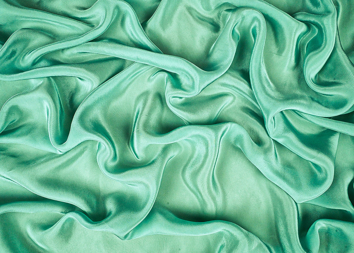 Powder Blue Colored Crepe Fabric 23244(22)