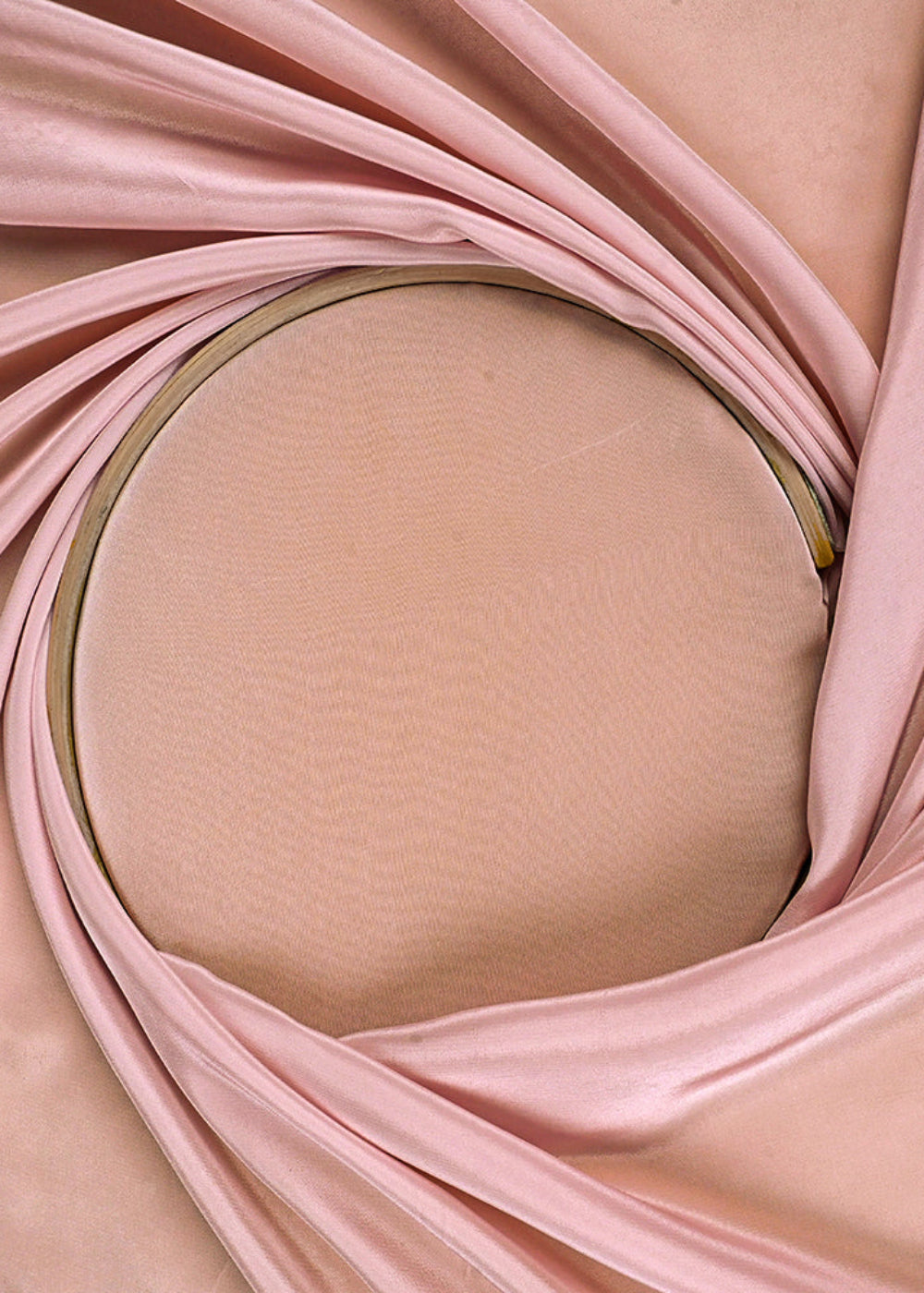 Soft Pink Colored Crepe Fabric 23244(23)