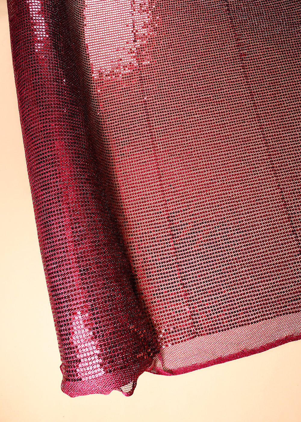 Maroon Exclusive Fabric With All Over Sequins Work 23618
