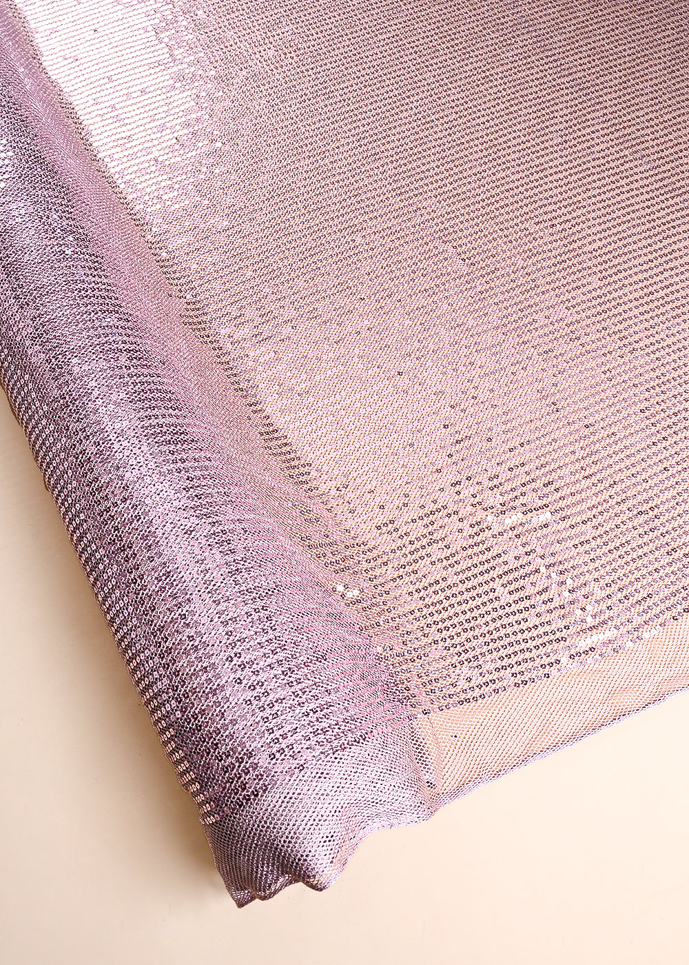 Baby Pink Exclusive Fabric With All Over Sequins Work 23619