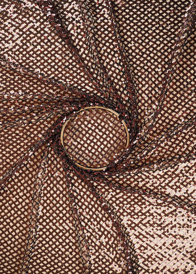 Nitibha Kaul Inspired Edition | Copper Exclusive Unstitched Fabric 23624