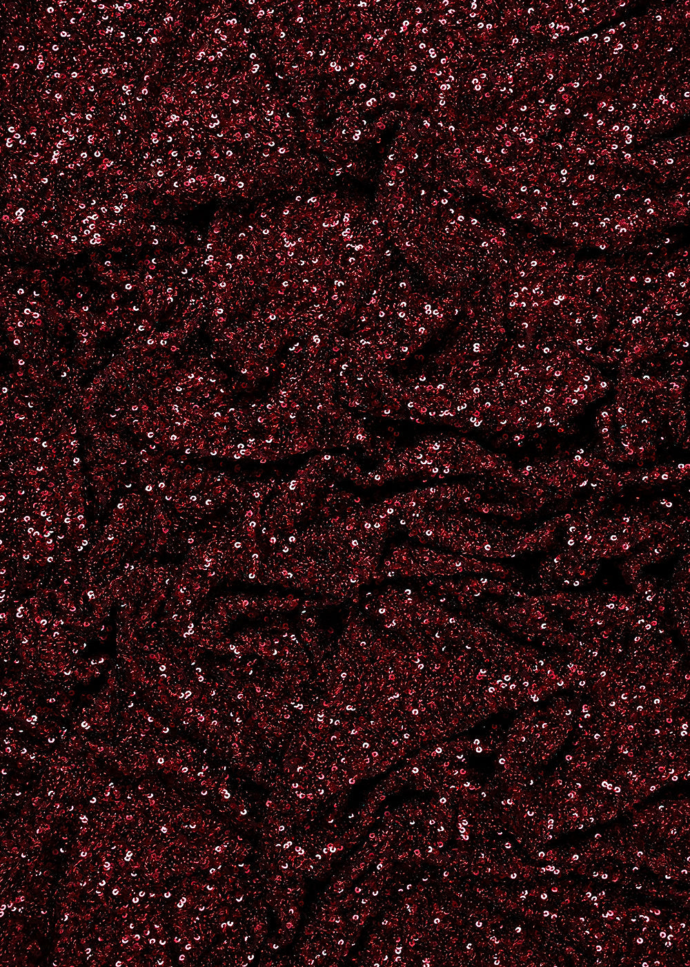 Maroon Imported Net Fabric With All Over Sequins Work 24172