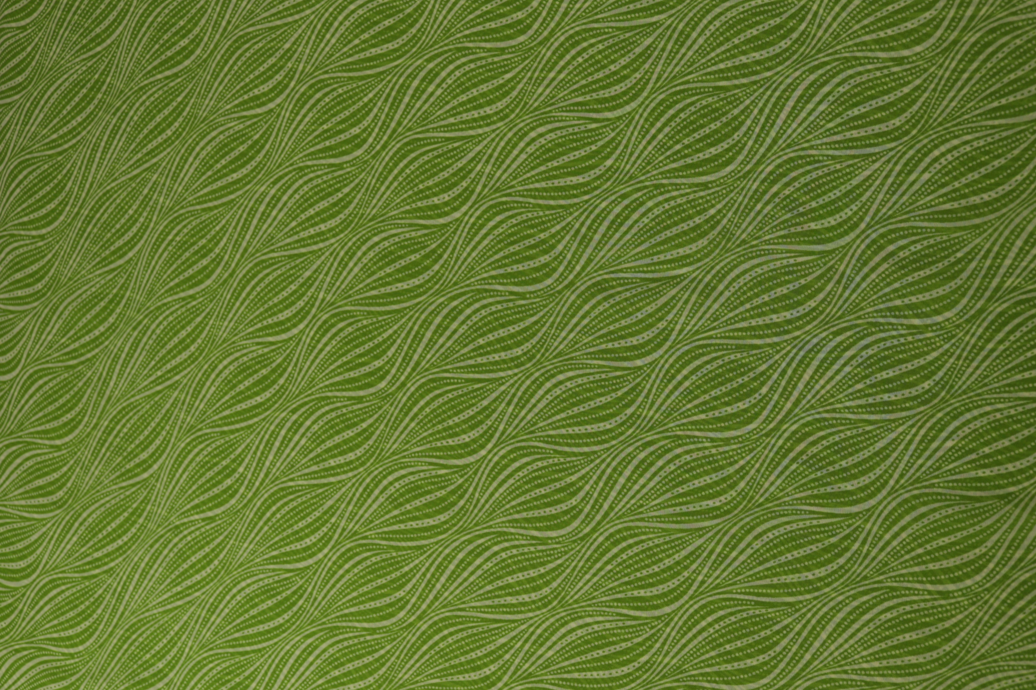 Green Abstract Digital Printed Georgette Fabric