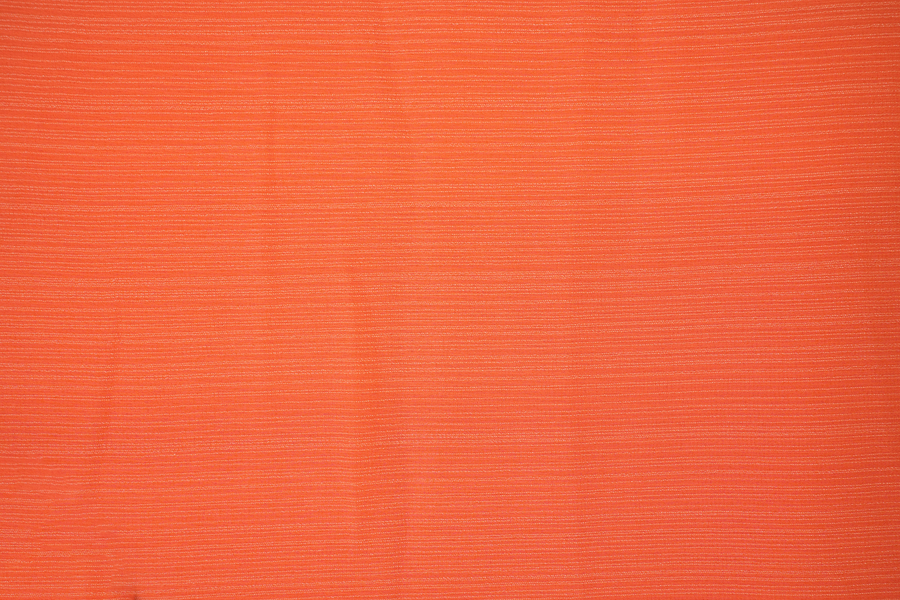 Bright orange coloured barbie chiffon fabric