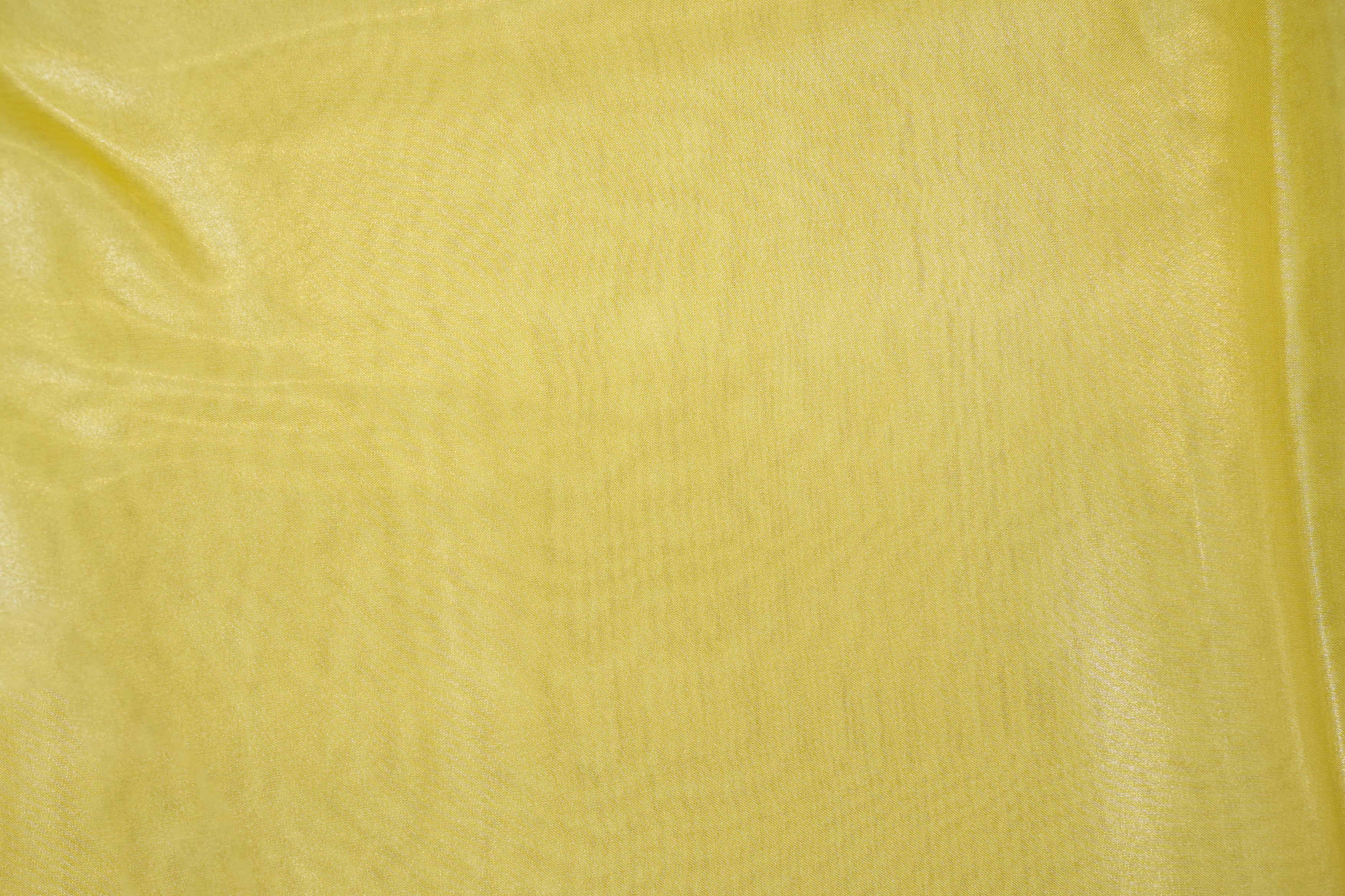 Lemon coloured glass oraganza fabric