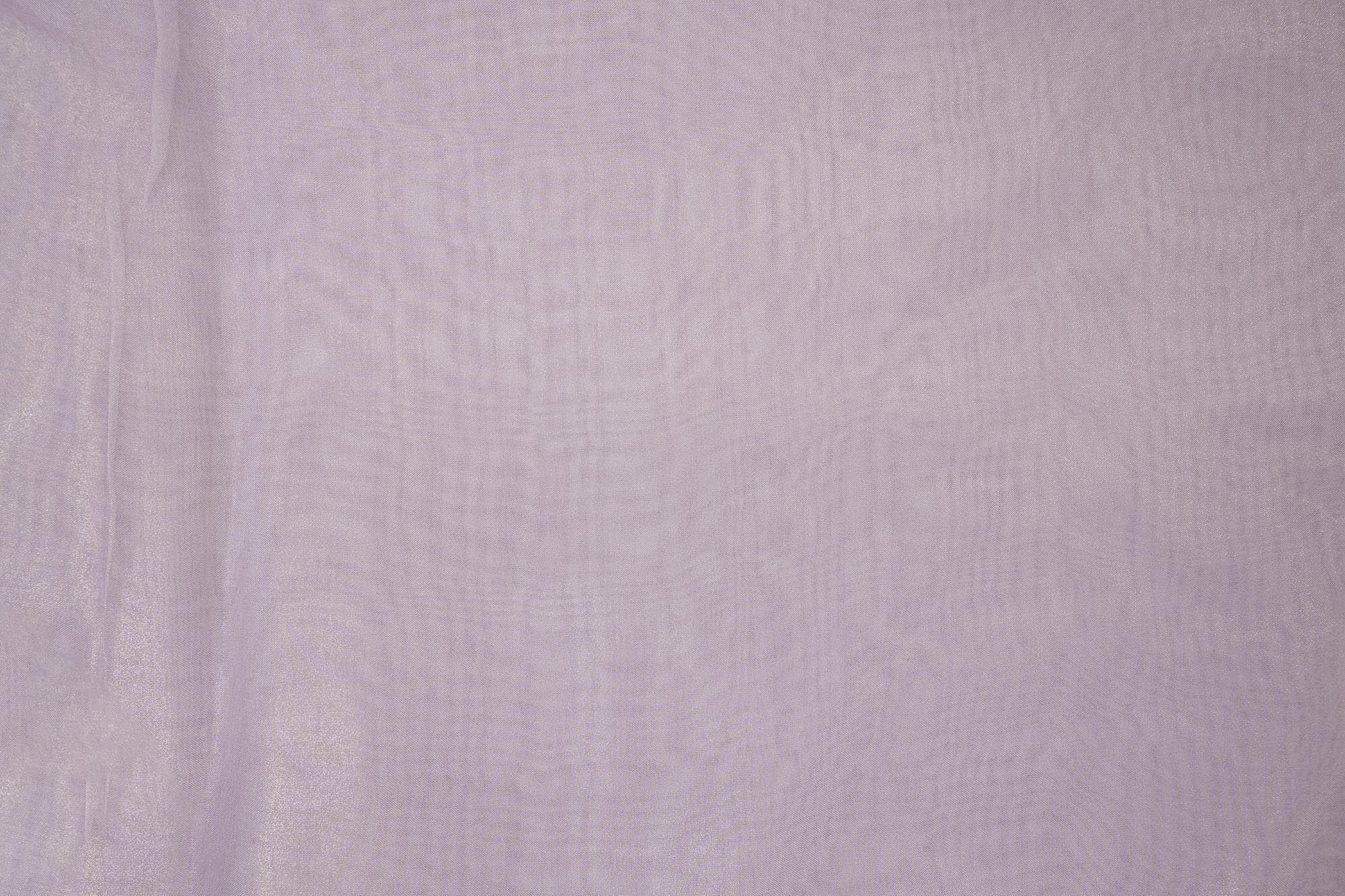 Lavender coloured glass oraganza fabric